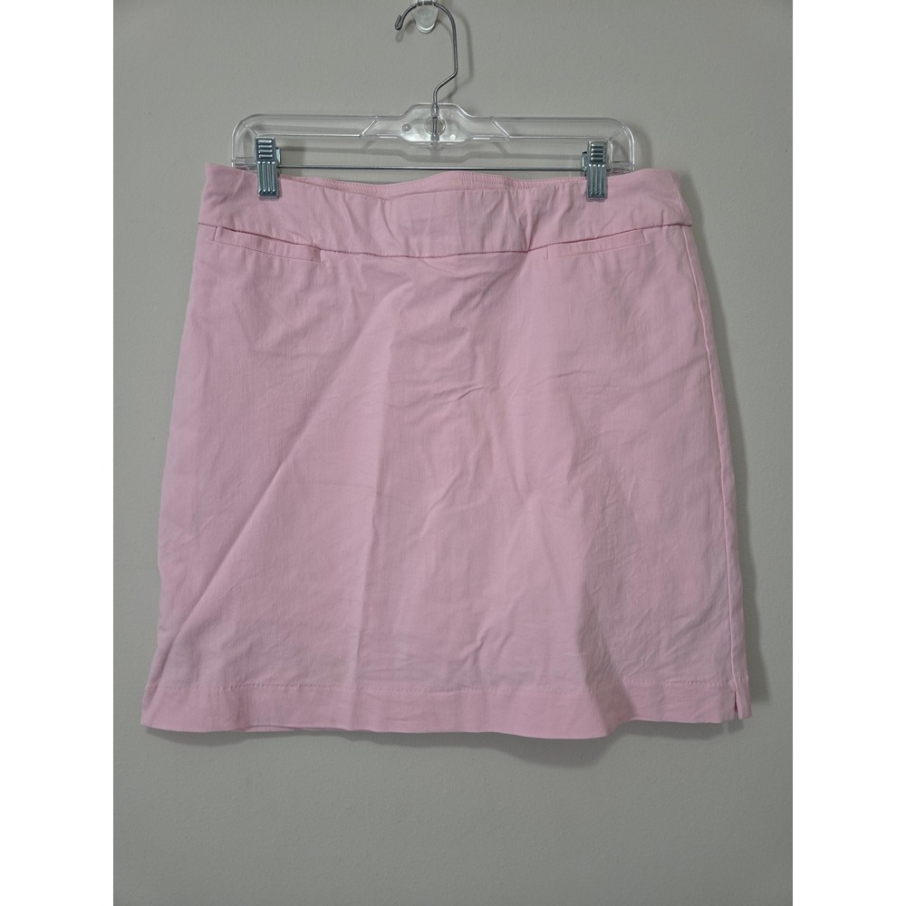 Kim Rogers Pink Skort Womens‎ 14 Pull On Stretch Golf Tennis Casual Pastel Skirt